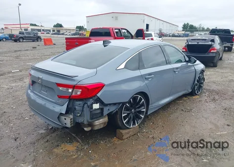 2021 Honda Accord Sport 2.0T из США, поврежденный, VIN 1HGCV2F33MA000992